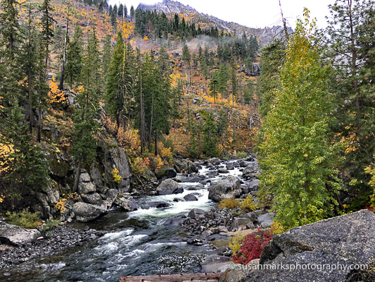 Icicle Gorge, Leavenworth, Washington, USA