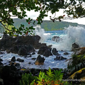 Wave Crash - Road to Hana, Maui, USA