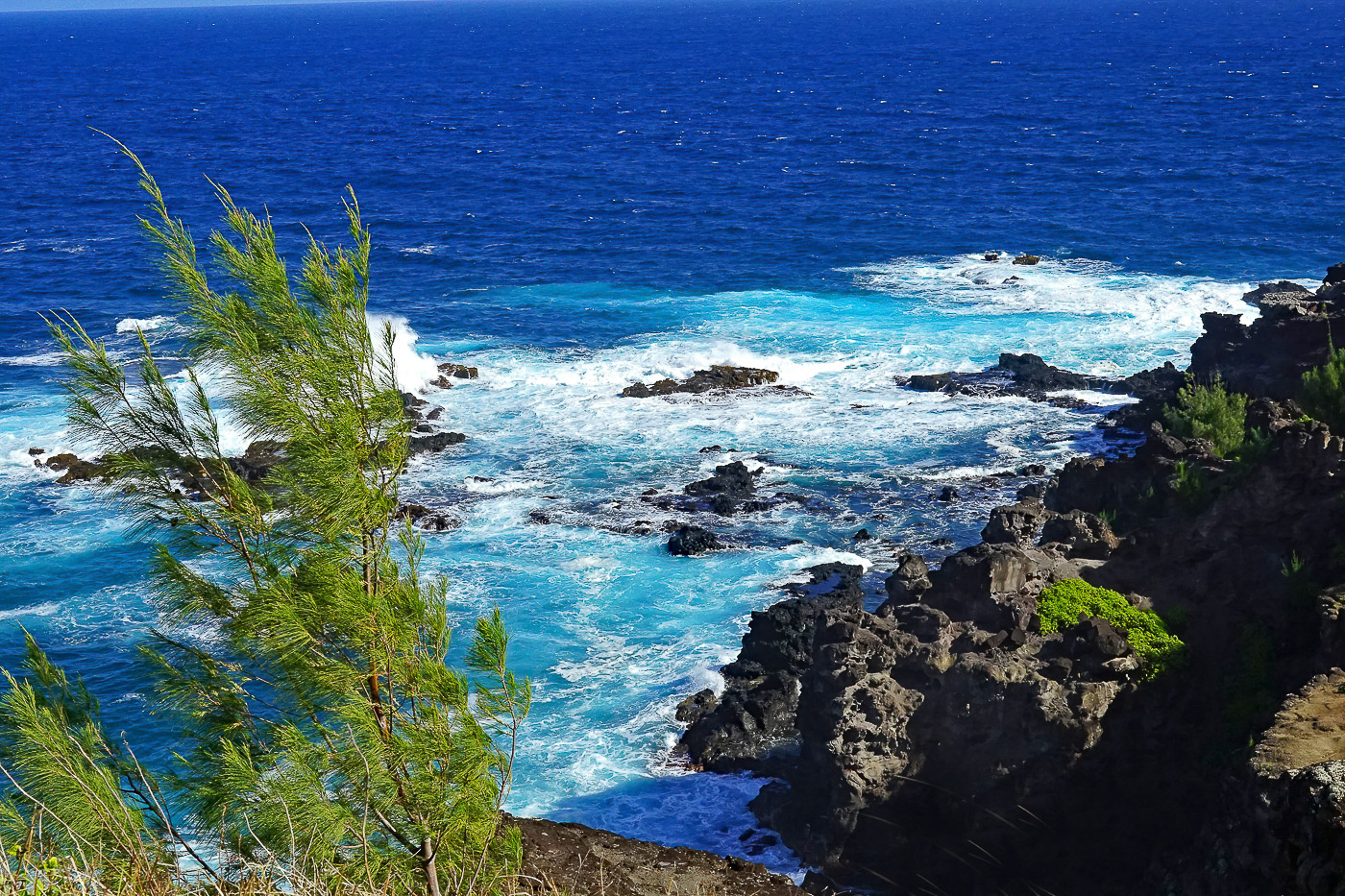 Papanalahoa Point Shoreline, Maui, Hawaii, USA